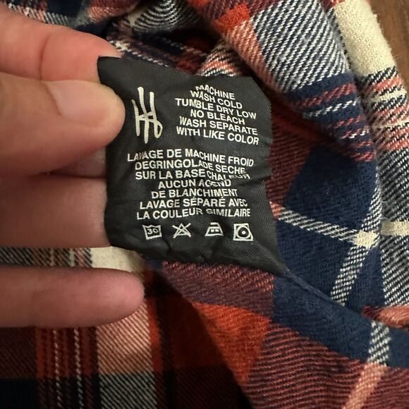 HOWE L/S Plaid Pearl Snap Western Shirt w 2-Pockets in Multicolor - Picture 7 of 9